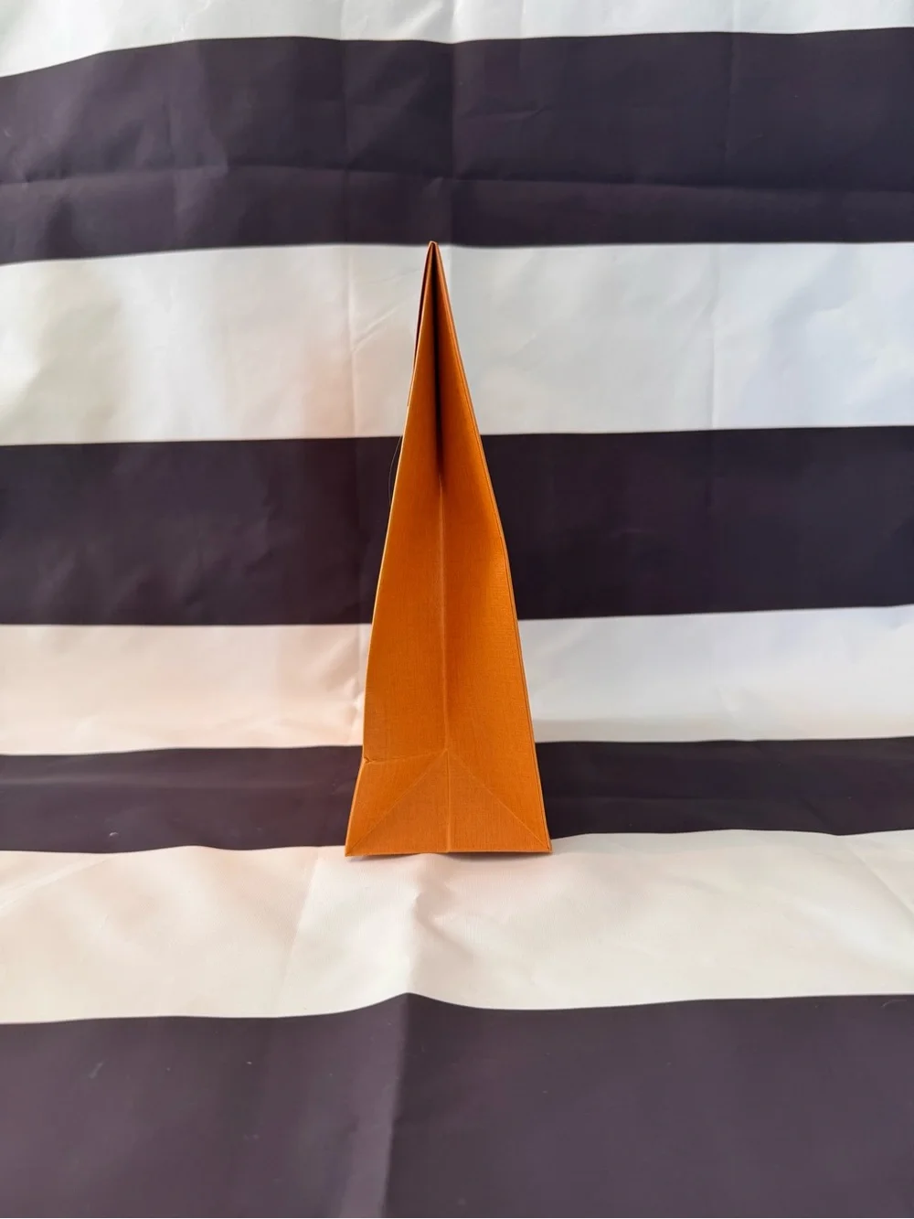 Louis Vuitton Orange Box with Black Logo